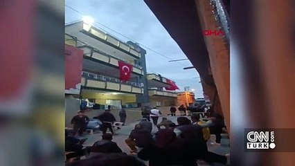Evin bahçesine EYP atıp, pompalı tüfekle ateş ettiler