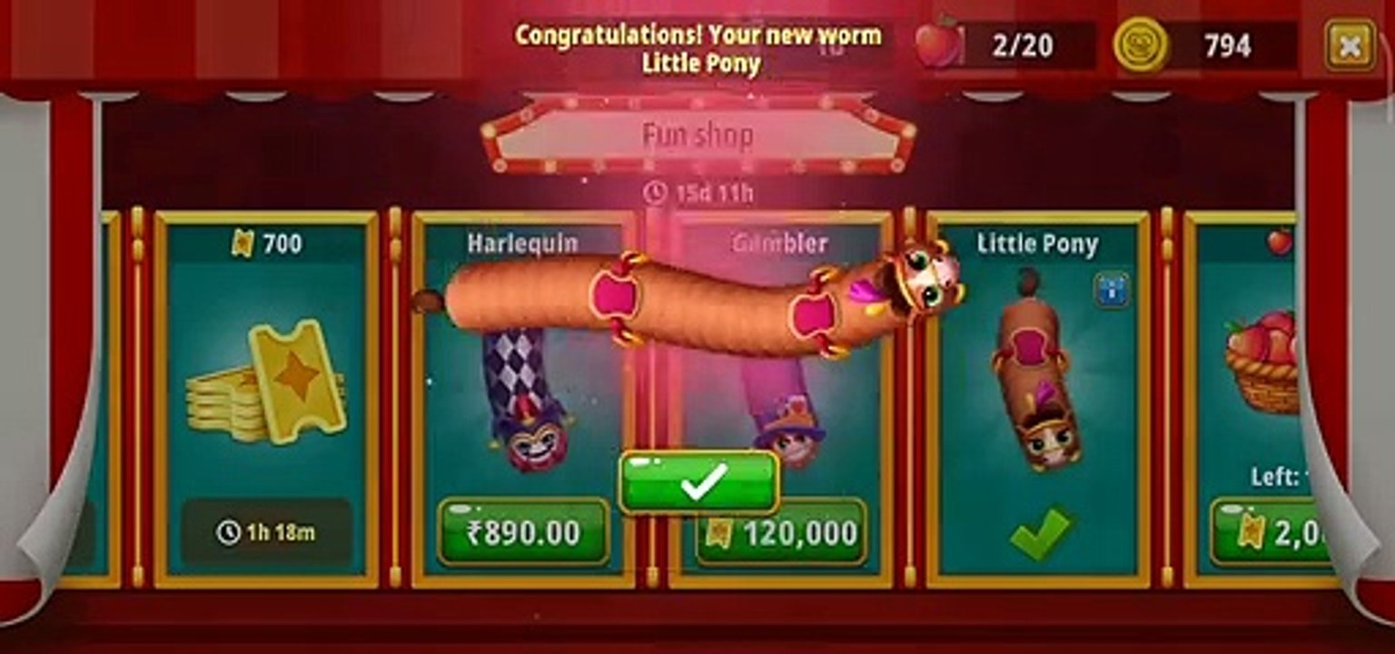 Finnally little pony  | WormsZone.io 1,650,000+ Score Epic Worms Zone io Best Gameplay!