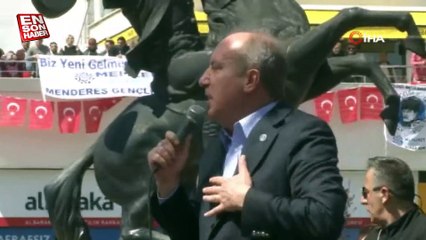 Muharrem İnce, ilk mitinginde CHP'nin listesini eleştirdi