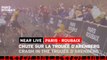Chute sur la trouée d'Arenberg / Crash in the trouée d'Arenberg - #ParisRoubaix 2023
