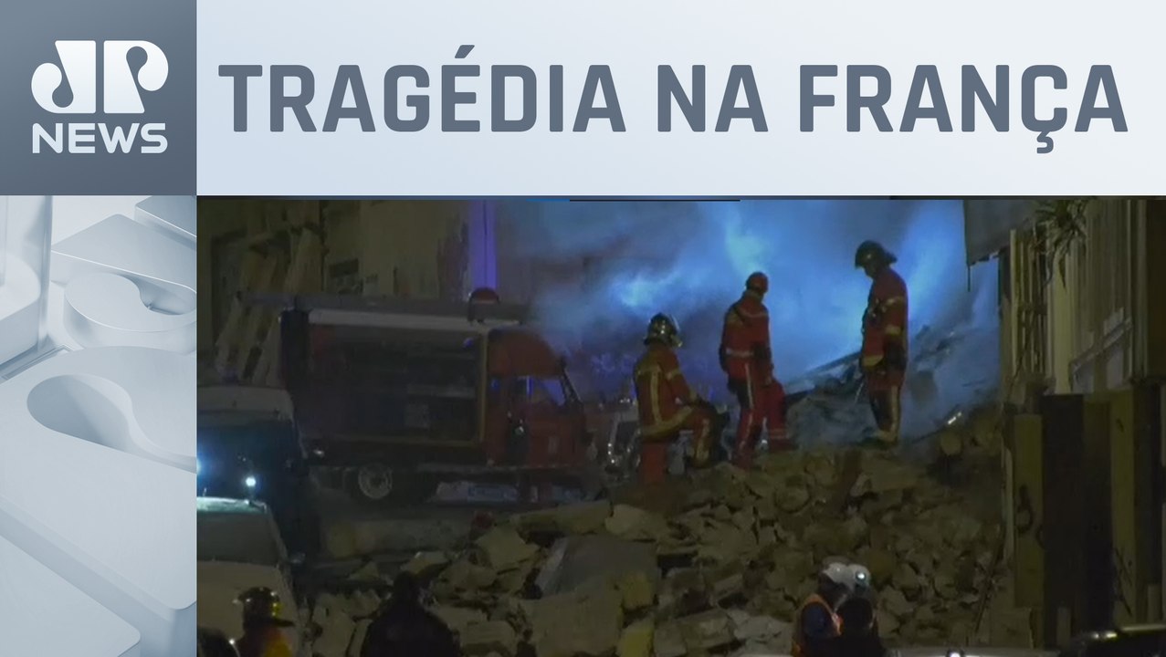 Prédio residencial de 4 andares desaba no centro de Marselha