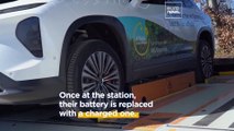 Tired of waiting to charge your EV? First ‘battery swap stations’ open in Europe