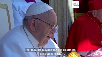 Forte richiamo alla pace nella benedizione pasquale di Papa Francesco