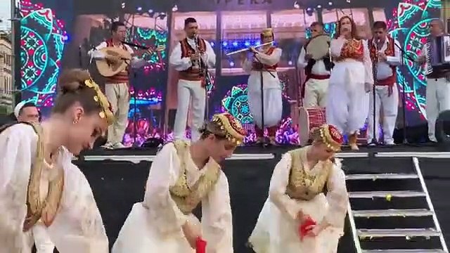 Albanian traditional dance 2019