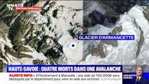 Haute-Savoie: 4 morts et plusieurs blessés dans une avalanche sur le glacier d'Armancette