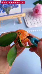 Amazing Orange Art | #youtubeshorts #viral #teddy @enjoyshorts