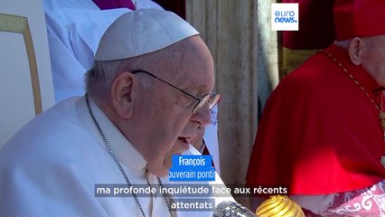 Violences au Proche-Orient : le pape manifeste sa "vive inquiétude"