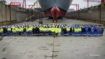Dünyanın ilk SİHA gemisi TCG Anadolu envantere giriyor