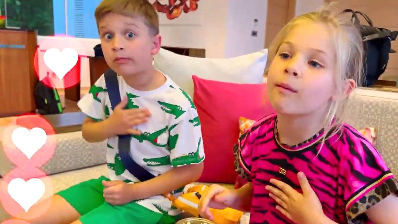 Kids Roma Show Diana and Roma Family Trip to Maldives