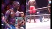 Israel Adesanya taunts Alex Pereira's son by falling to the canvas and PLAYING DEAD after middleweight title fight at UFC 287... a 'reminder' for mocking him after previous fight