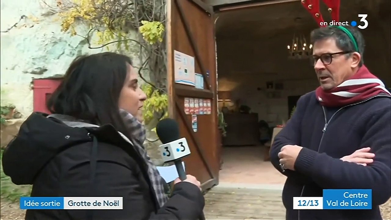 Grotte de Noël JT 12/13 Centre Val de Loire - Vendredi 9 décembre 2022
