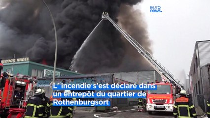 Allemagne : fumées toxiques dans l'air suite à un incendie