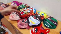 Unboxing and Review of Plastic Fancy Cartoon Face Mask Costume Mask For Kids, Men Women