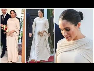 Meghan Markle a dépensé 99 000 £ pour une tenue Dior au Maroc - mais elle ne l'a jamais portée depui