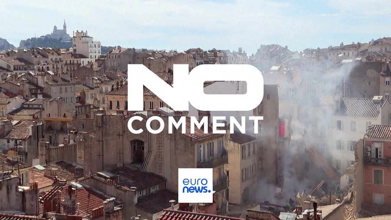 Horror in der Osternacht in Marseille: Mehrere Gebäude stürzen ein