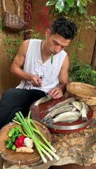 China food cooking  how to make fish