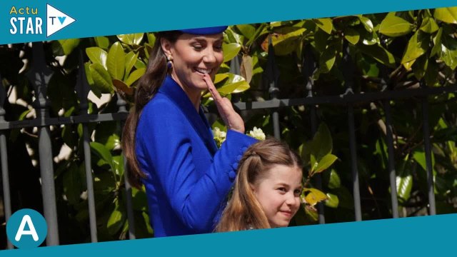 Princesse Charlotte : Robe à fleurs, rubans et cheveux interminables... elle est le portrait craché