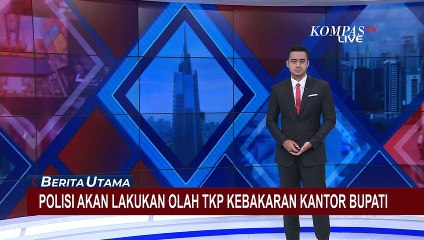 Polisi Akan Lakukan olah TKP Kebakaran Kantor Bupati Dogiyai , Papua Tengah