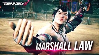 Tekken 8 - Marshall Law Gameplay Trailer - PS5 Games