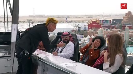 انهيار ميلا الزهراني في برنامج رامز جلال
