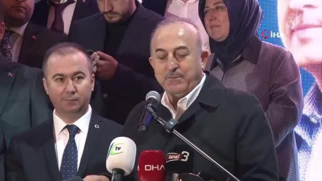 Bakan Çavuşoğlu: 14 Mayıs ta milletimiz Cumhur İttifakı ve Cumhurbaşkanımız Recep Tayyip Erdoğan'a oy verecektir