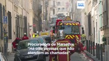 Edifício desaba em Marselha após explosão