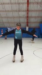 Juan: tiene 53 años, es ciego y está aprendiendo a patinar