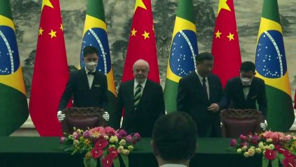 Download Video: Lula se reúne com Xi Jinping depois de criticar o dólar e o FMI