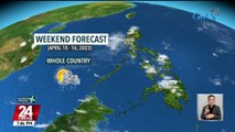 Posibleng gumanda na ang lagay ng panahon ngayong weekend; ngayong gabi o bukas ng umaga inaasahang mawawala ang LPA -- PAGASA | 24 Oras