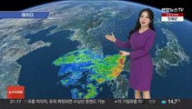 [날씨] 내일 전국 비, 강한 바람…또 다시 황사 유입