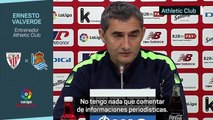 Ernesto Valverde hablando sobre Íñigo Martínez y el FC Barcelona