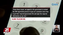 Ilang telcos sa bansa, nanawagang i-extend ang sim card registration deadline | 24 Oras