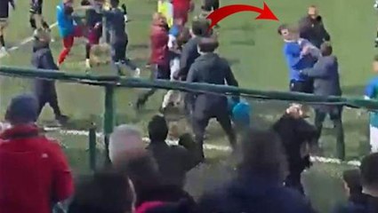 Türk futbolunda utanç anı! Rizespor-Trabzonspor U16 maçında genç futbolcuya skandal hareket