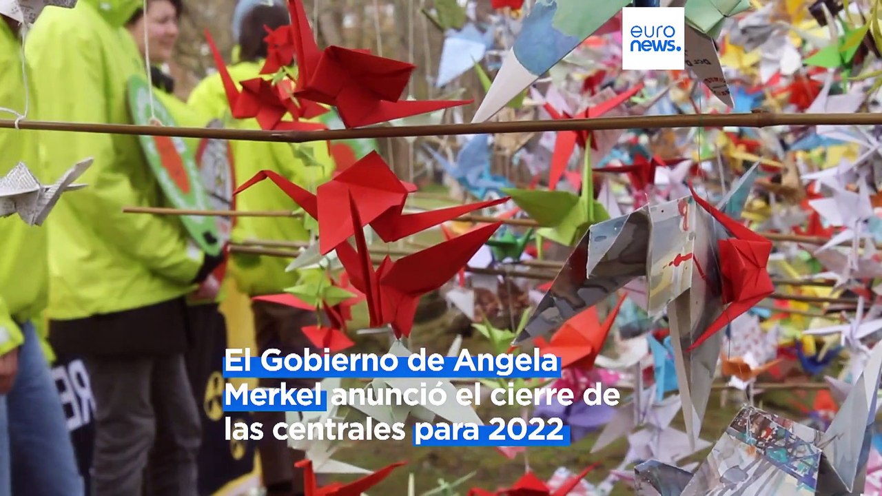 Alemania dice este sábado adiós a la energía nuclear con el cierre de sus tres últimas centrales