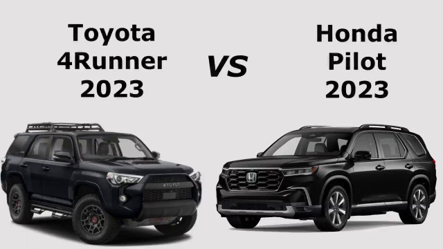 Toyota 4Runner vs Honda Pilot 2023 | 4Runner vs Pilot 2023 comparison