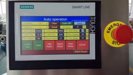 Cigarette Box Security Label Top Corner Labeling Applicator