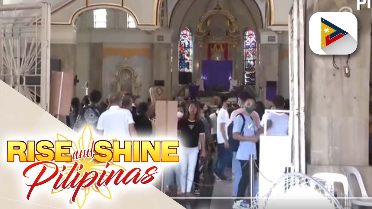 Ilang deboto, kani-kanilang paraan ng paggunita ng Semana Santa; tagpo sa mga simbahan, 'generally peaceful,’