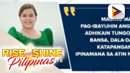 VP Duterte, nakikiisa sa pagdiriwang ng 'Araw ng Kagitingan'