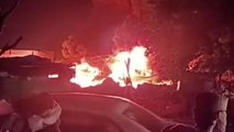 देवास: भीषण आगजनी, 6 घंटे की कड़ी मशक्कत के बाद पाया गया आग पर काबू