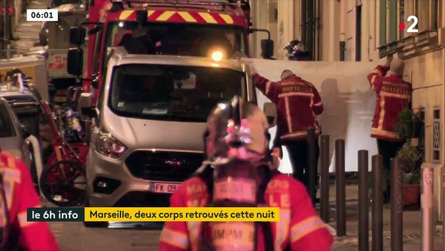 Explosion à Marseille - Les secours ont découvert deux premiers corps dans les décombres cette nuit, alors que 8 personnes étaient portées disparues