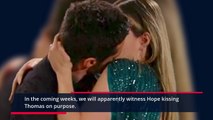Hope kissed Thomas, but he refused CBS The Bold and the Beautiful Spoilers- Stef