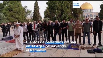 Oración y escalada de tensión en la Explanada de las Mezquitas de Jerusalén