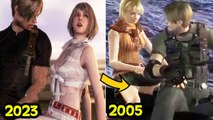 Ashley Flirts With Leon On Jet Ski Scene 2023 VS 2005  Resident Evil 4 Remake 2023