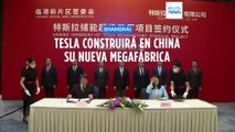 Tesla abrirá una megafábrica en Shanghái para producir baterías de almacenamiento