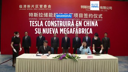 Tesla abrirá una megafábrica en Shanghái para producir baterías de almacenamiento