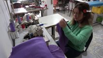 Atık kumaşları kıyafete dönüştürüp, 4'te bir fiyatına satıyor
