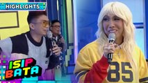 Vice Ganda jokingly pushes Vhong | Isip Bata