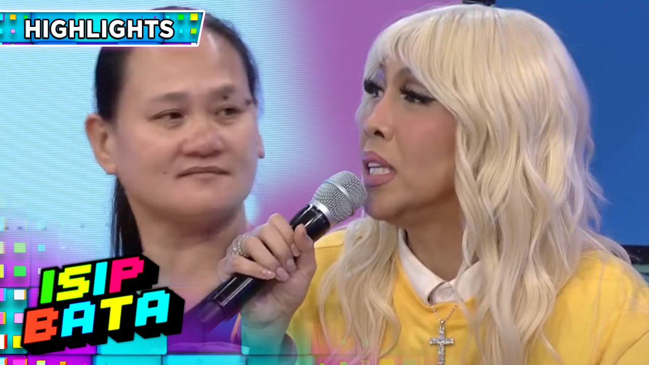 Vice Ganda jokingly imitates Madlang Isip Bata Nanay Josie | Isip Bata