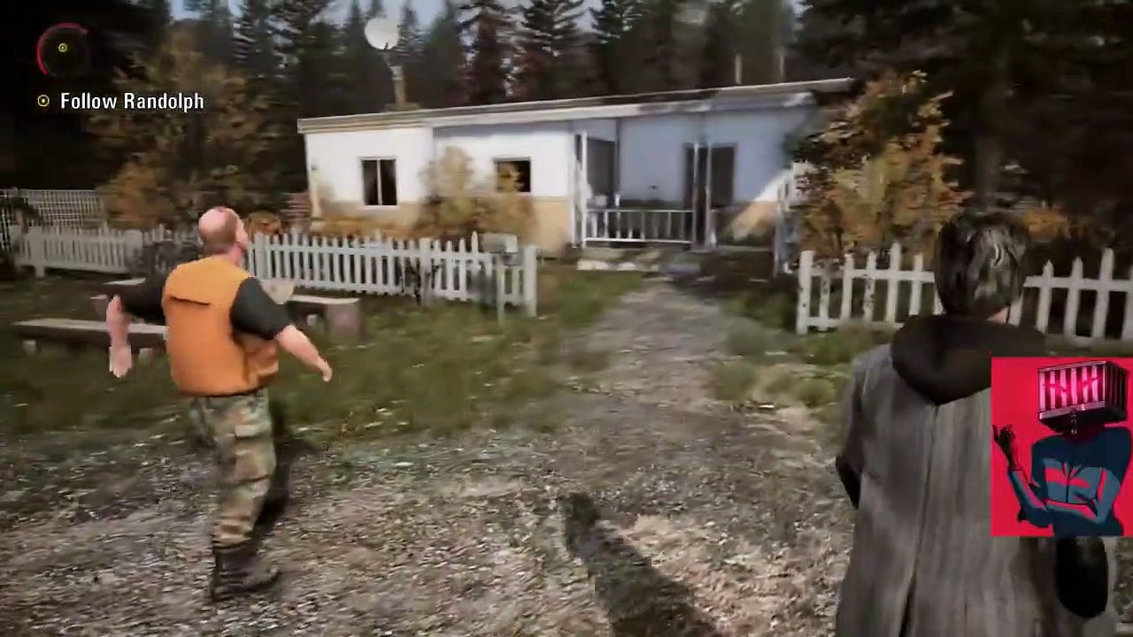 Alan Wake Walkthrough - Part 8 FBI After me! HollowFest Year 1