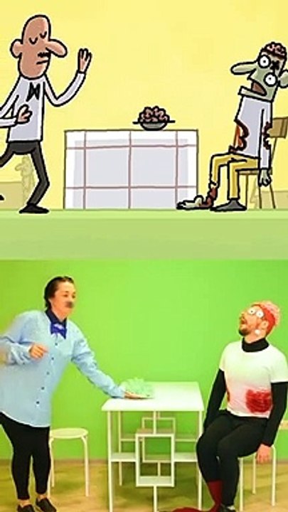 The funny videos   Zombie_s_Dinner_-_Hilarious_Cartoon_Parody___Funny_Cartoons_%23Shorts